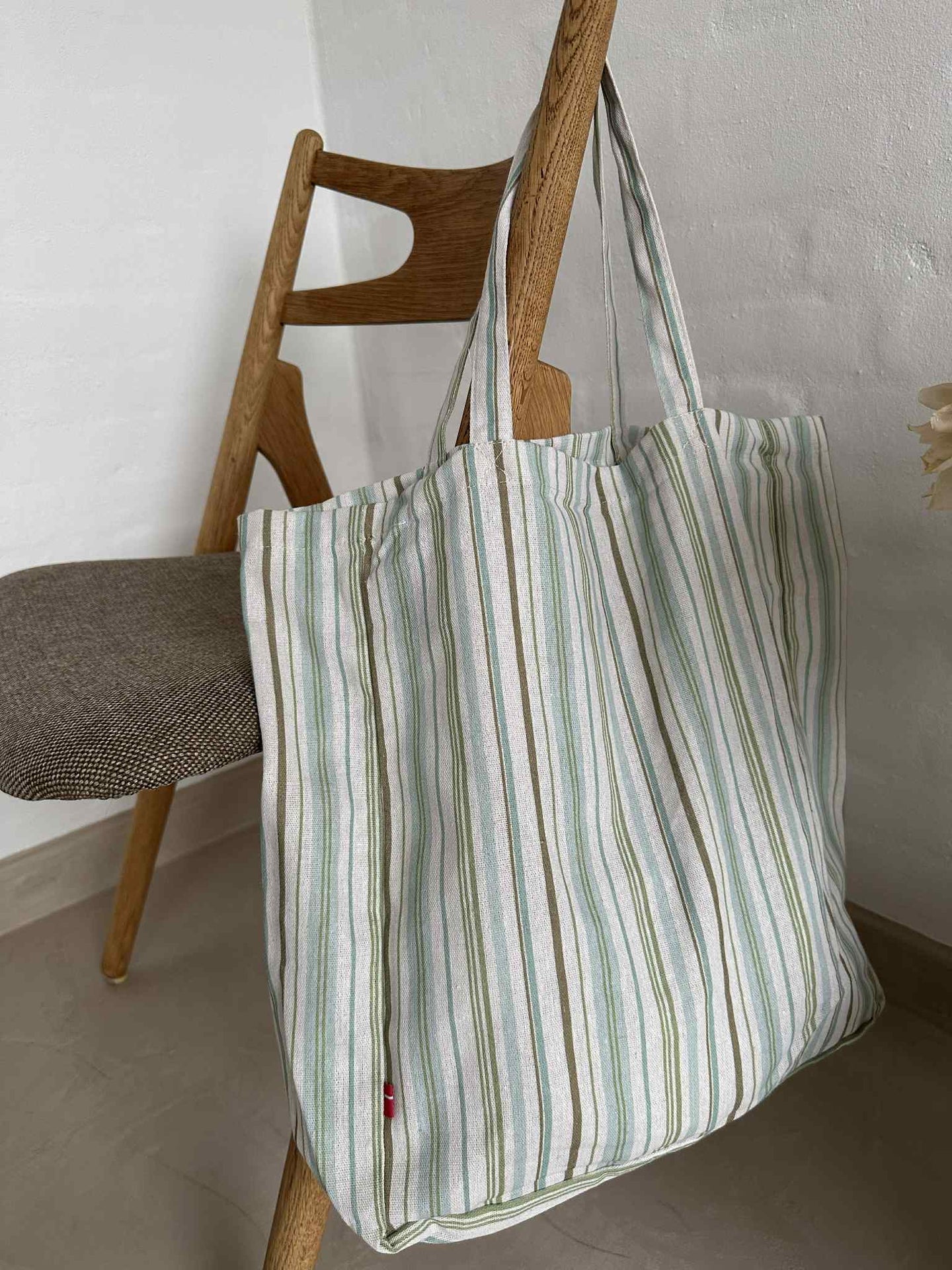 Shopper Gestreift Grün