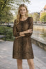Kleid Leopard – mittellang