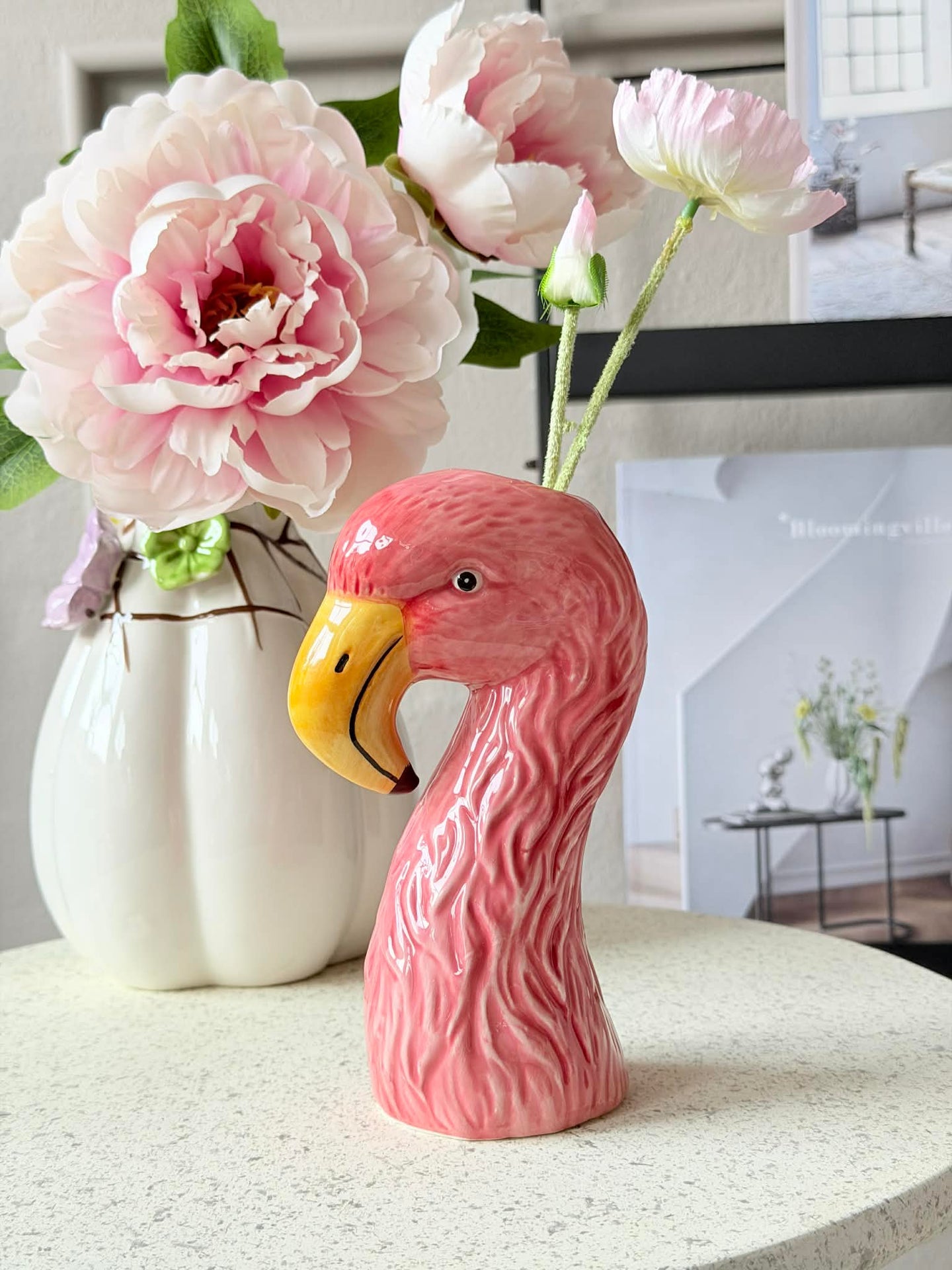 Vase Flamingo
