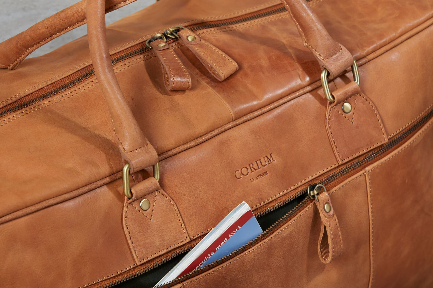 Reisetasche BERLIN - Cognac