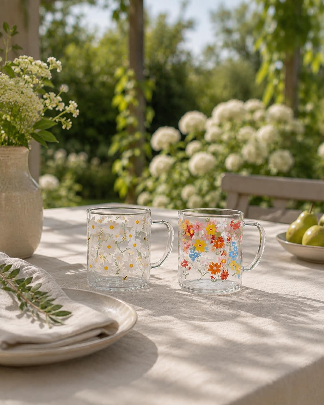 Glasbecher Summer - Color mix