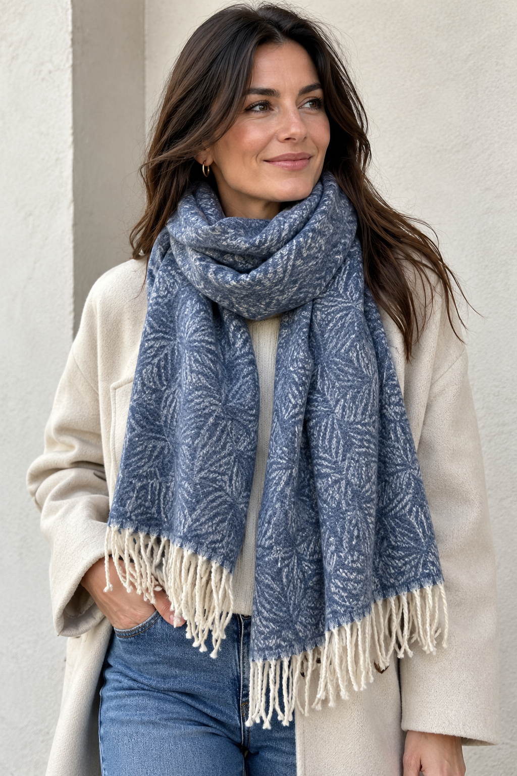 Schal Helena - Denim