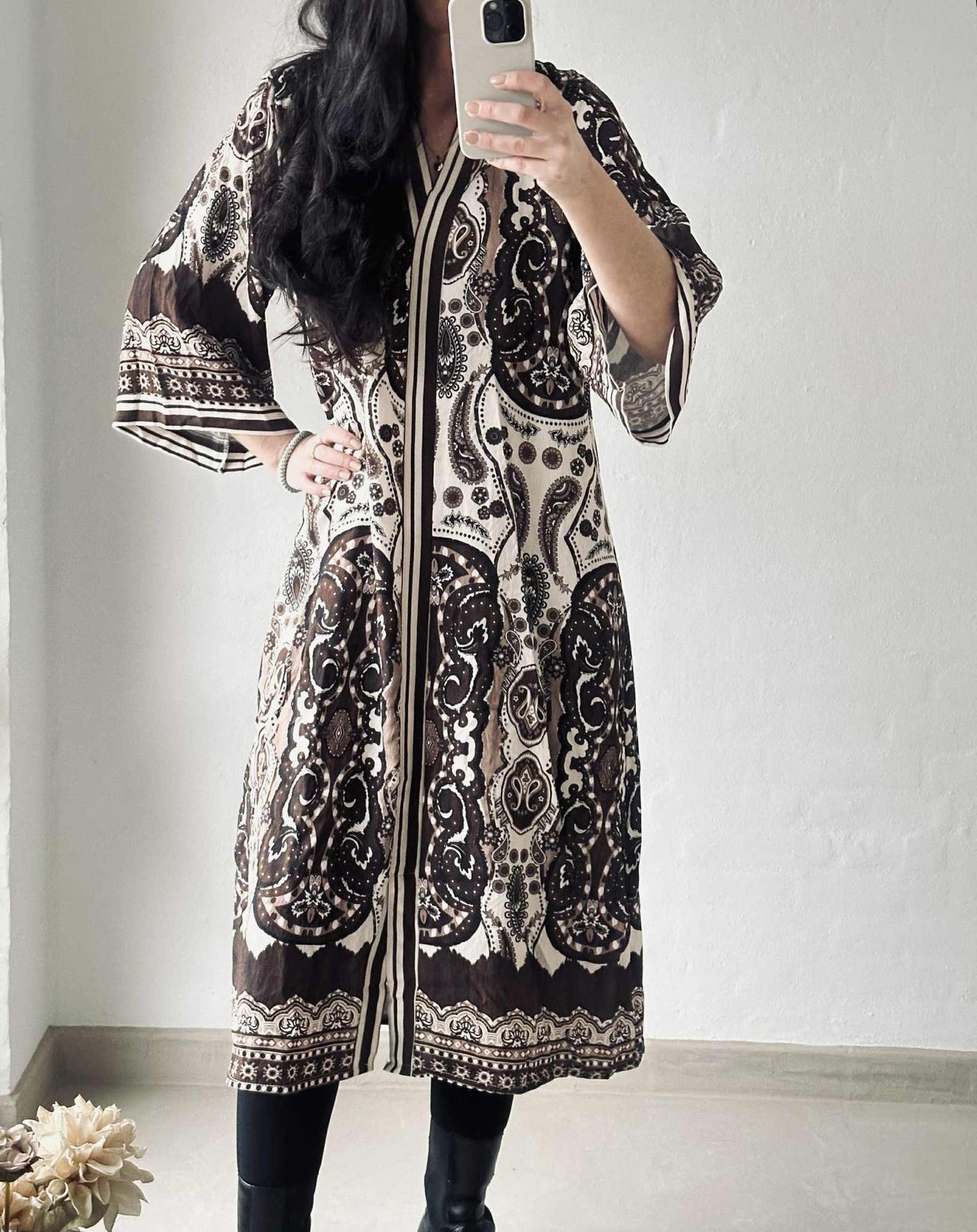 Kleid Marrone