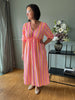 Kleid Andrea - Stripe Fuxia/Orange