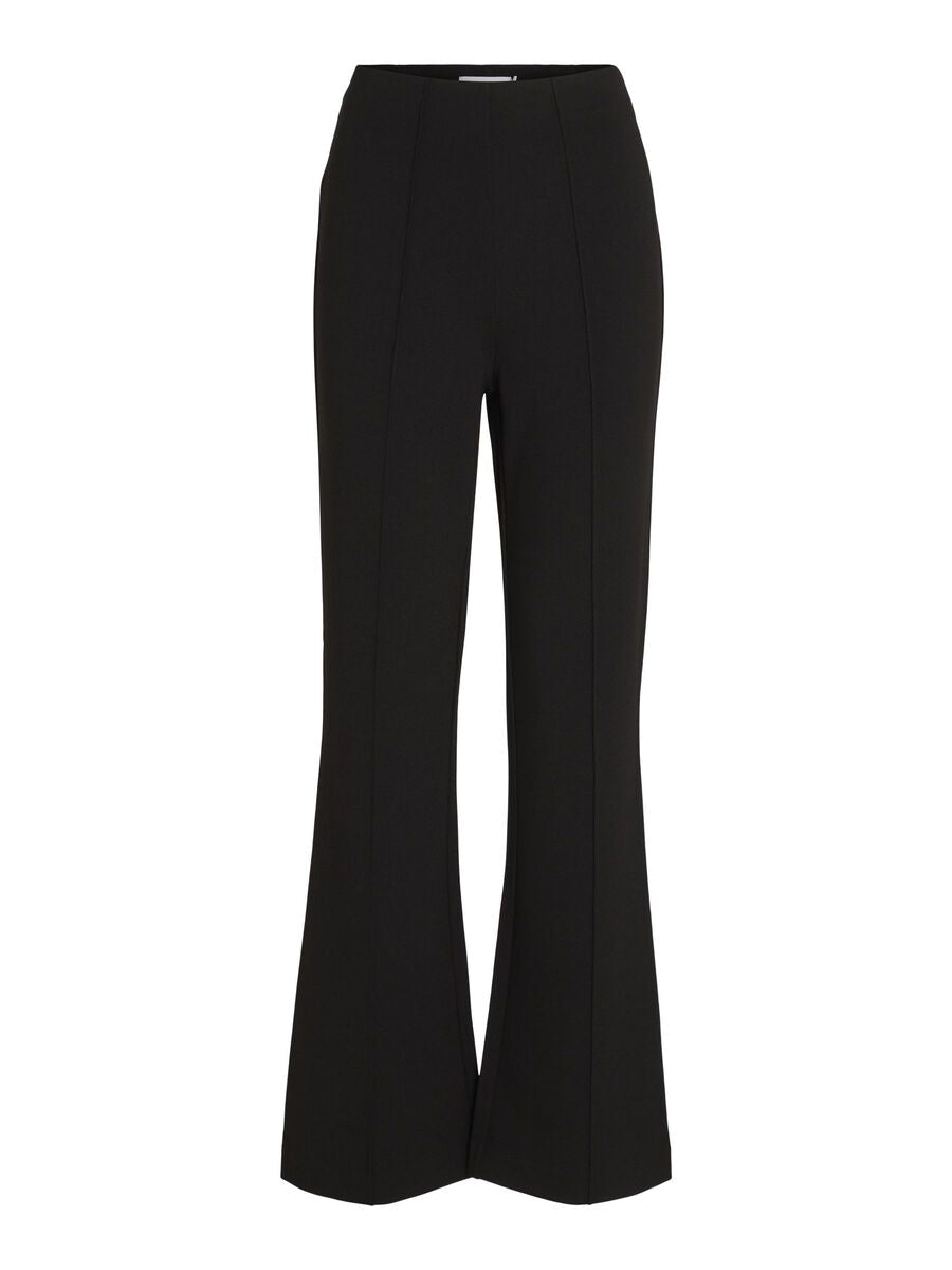 Hochgeschnittene Hosen - Schwarz