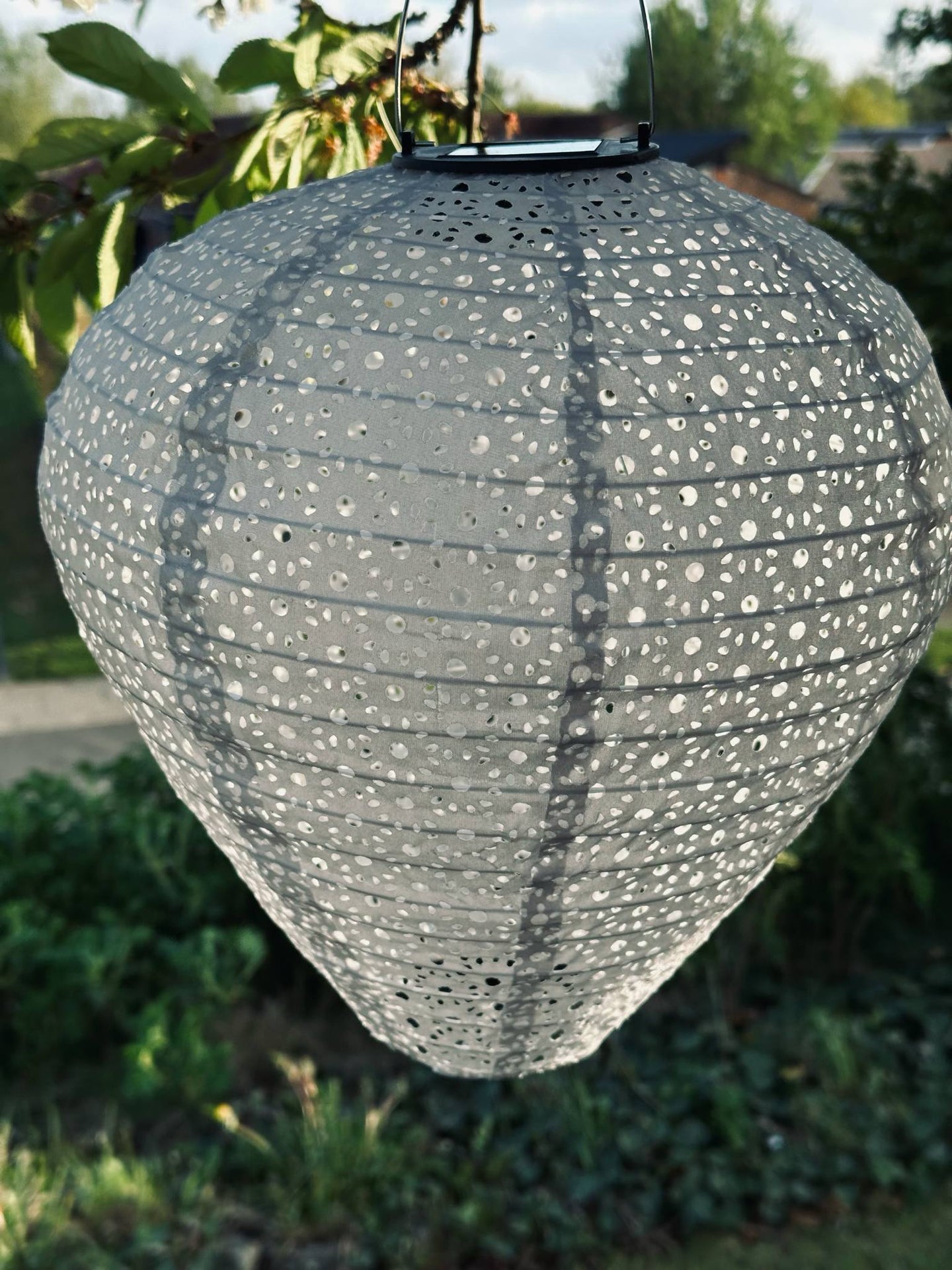 Lampe mit Solarzellen - Stone