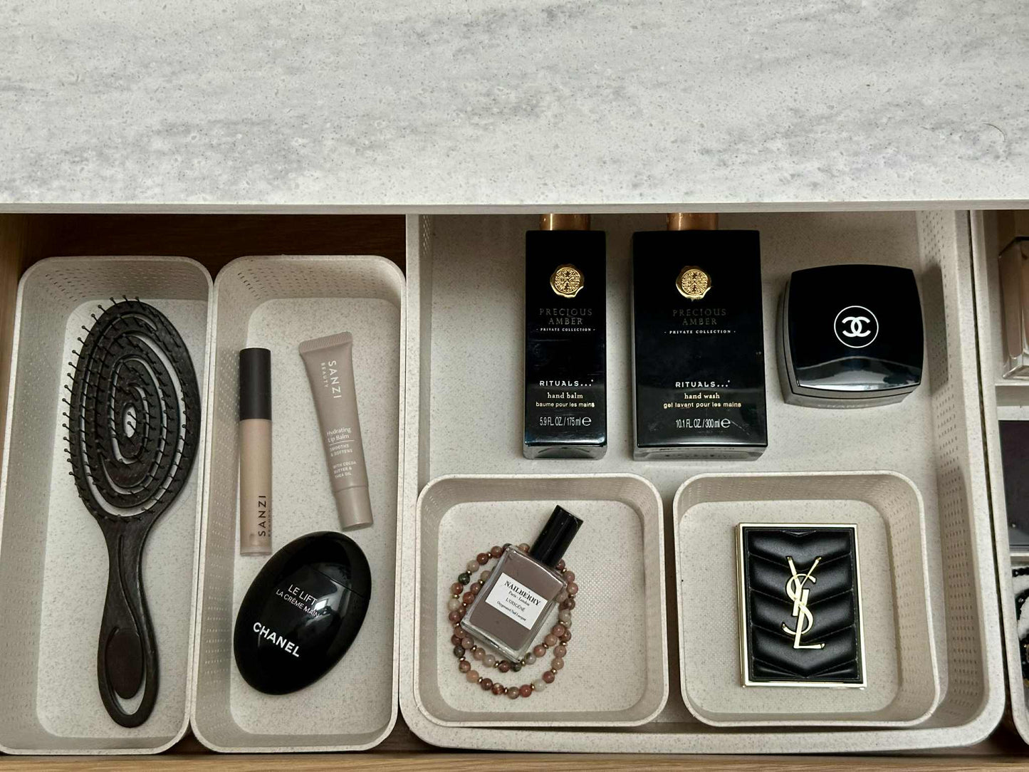 Makeup organiser Freja - Set mit 5 Teilen