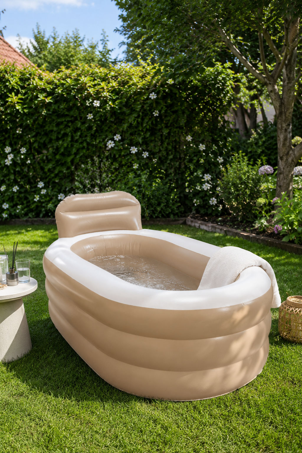 Aufblasbare Badewanne