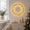 Kranz mit 720 Mikro-LED-Lichtern - 50 cm
