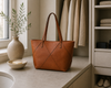 Schultertasche Olia Cognac