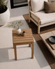 Hocker Tokyo - Akazie für innen / außen