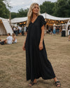 Kleid Linna - Schwarz
