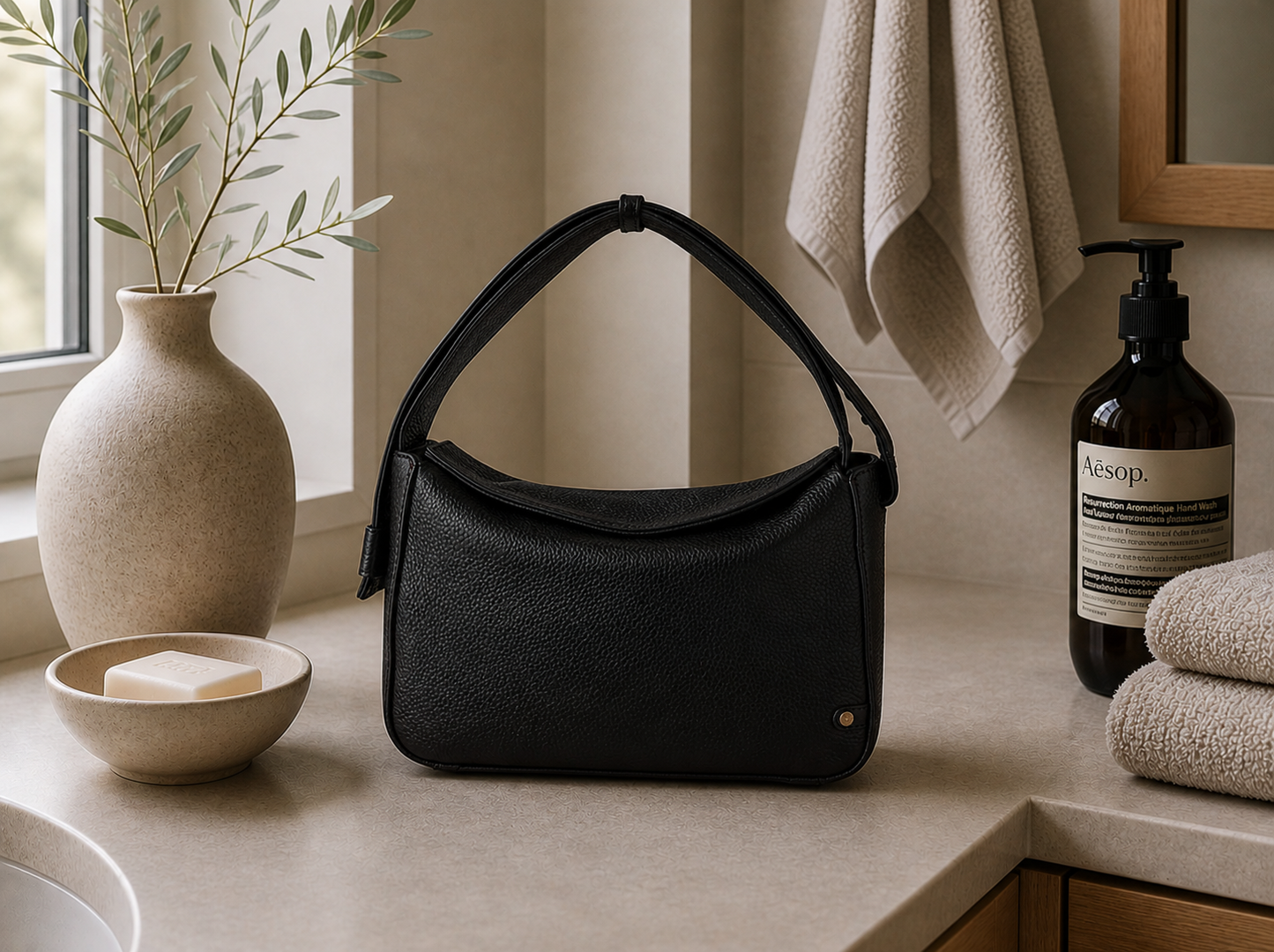 Schultertasche Dalia - Black