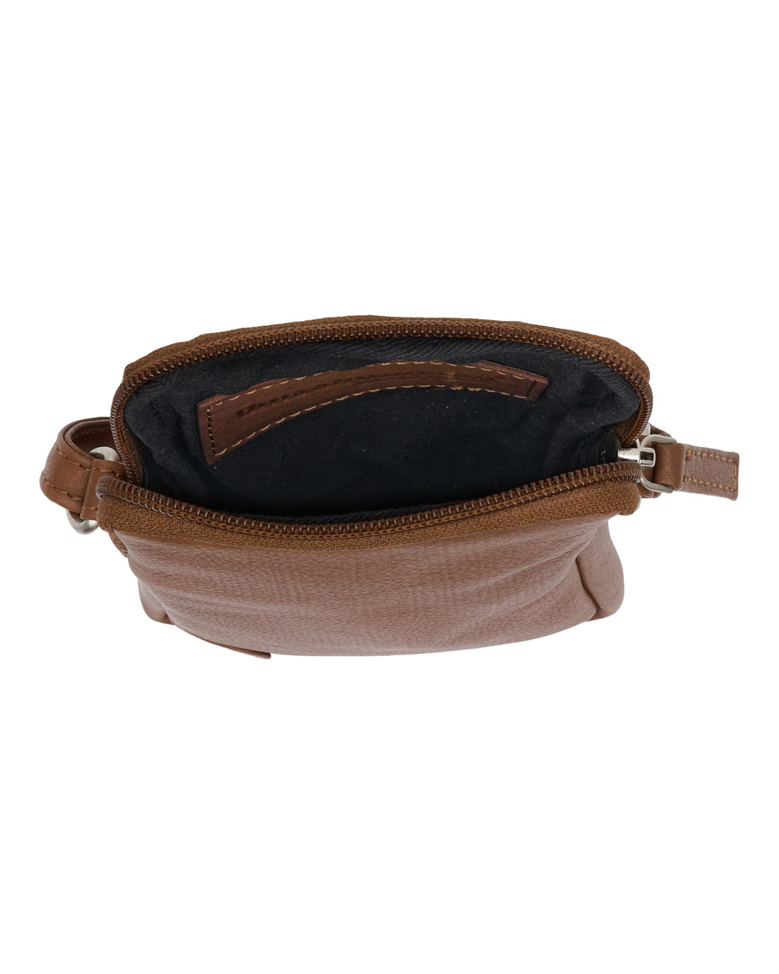 Handytasche Misse - Coffee / Silber