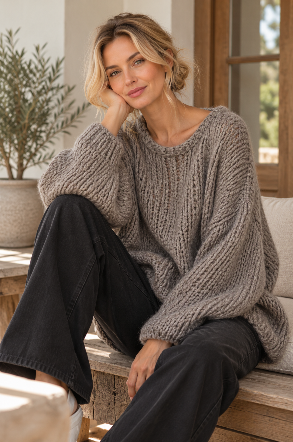 Strickpullover Lumina fango