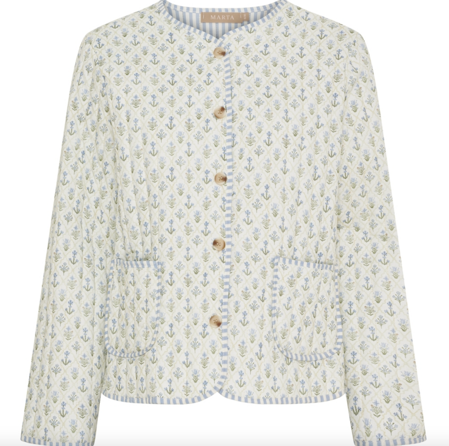 Jacke Quilt - Blau