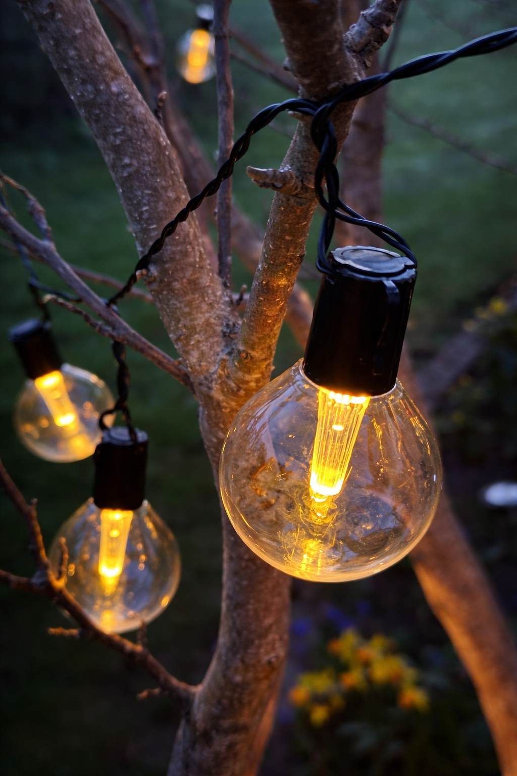 Lichterkette Sasline mit Solarmodul