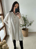 Kleid mit Taschen - Leinen / Viskose