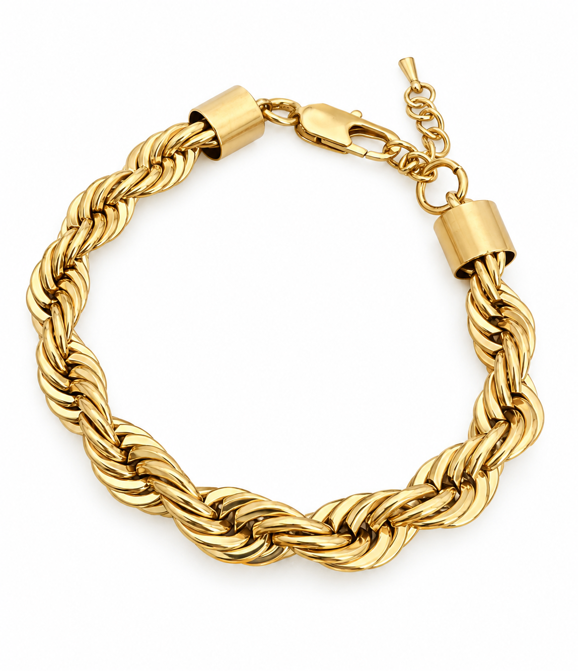 Armband Chunky vergoldet - Wasserfest