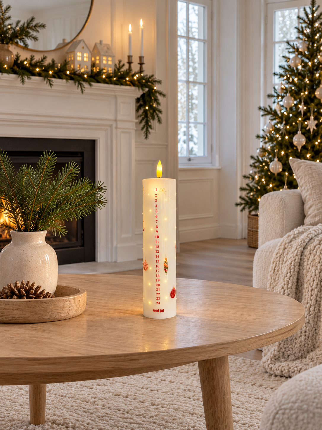 Kalenderlicht TWINKLE mit Fernbedienung
