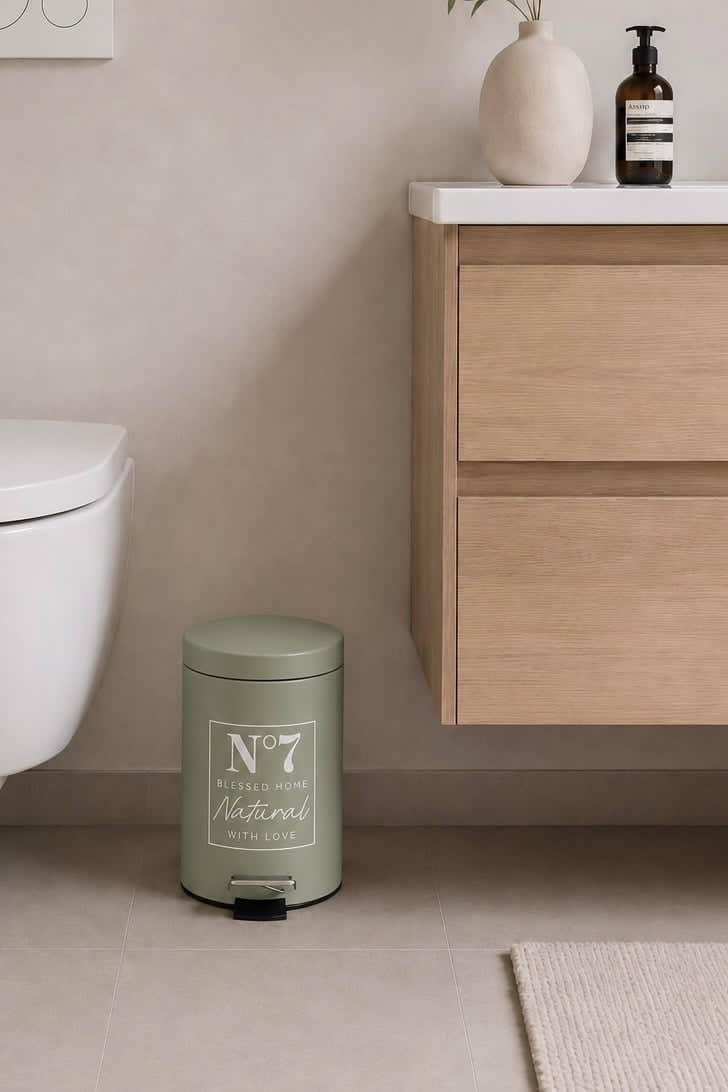 Toiletteneimer No.7 – Gedämpftes Grün