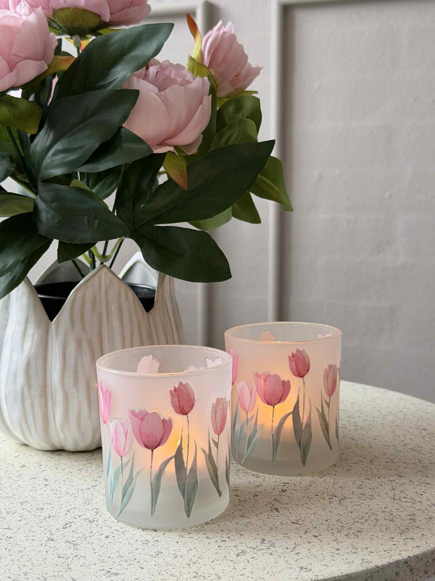 Kerzenhalter Tulpen 3er
