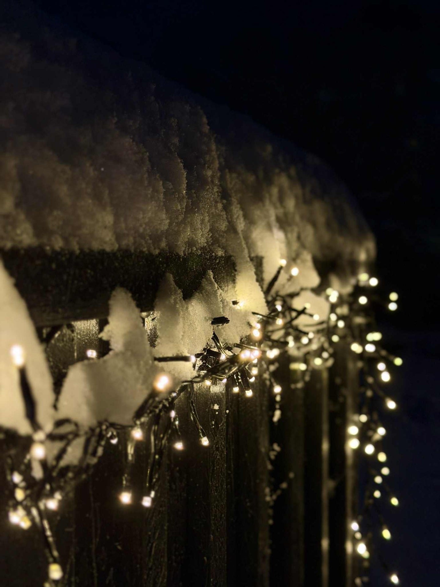 Lichterkette CLUSTER - Warmweiß