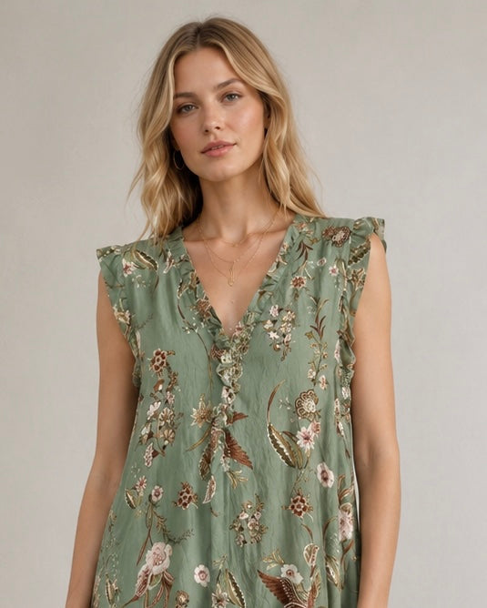 Kleid Vigdis grün