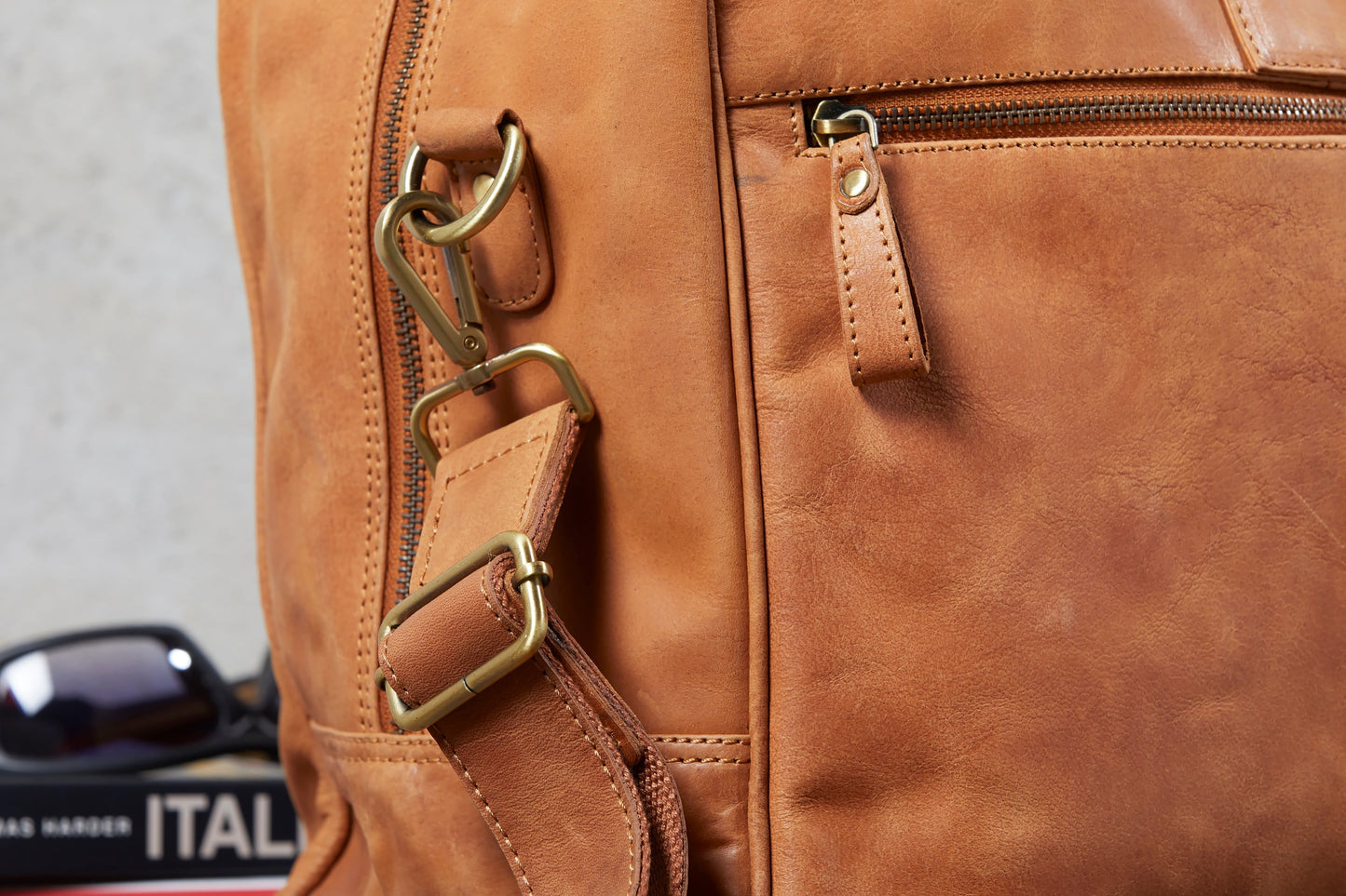Reisetasche BERLIN - Cognac