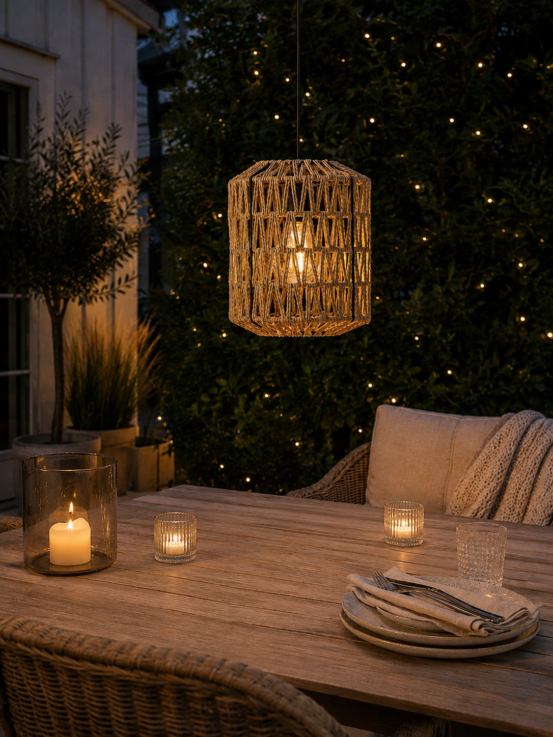 LED-Lampe mit Batteriebetrieb und Timerfunktion