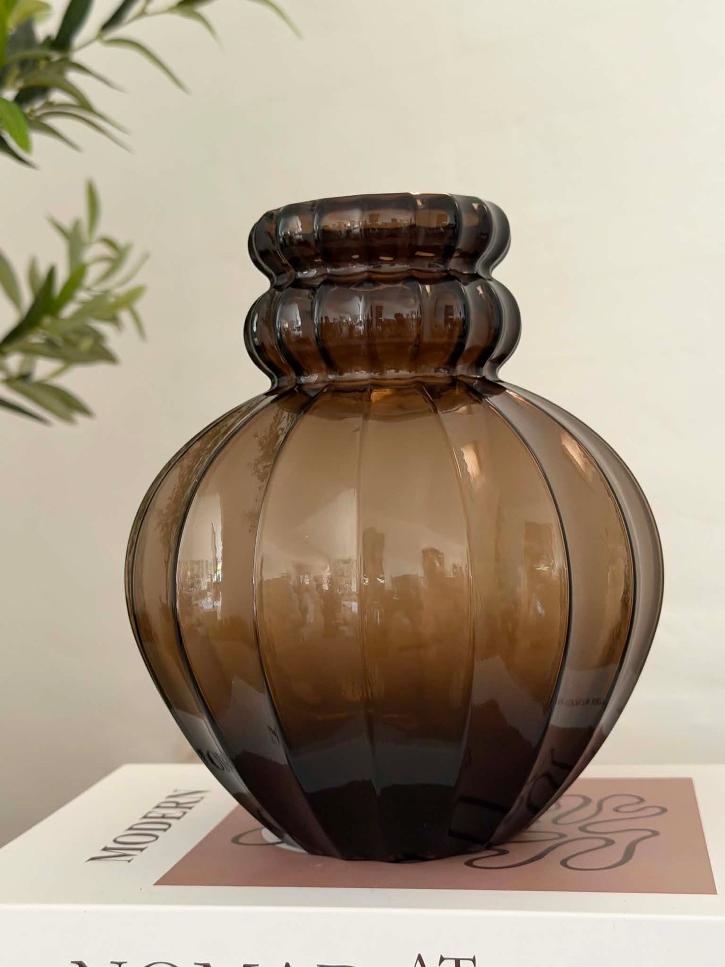 Vase Mary - Braun