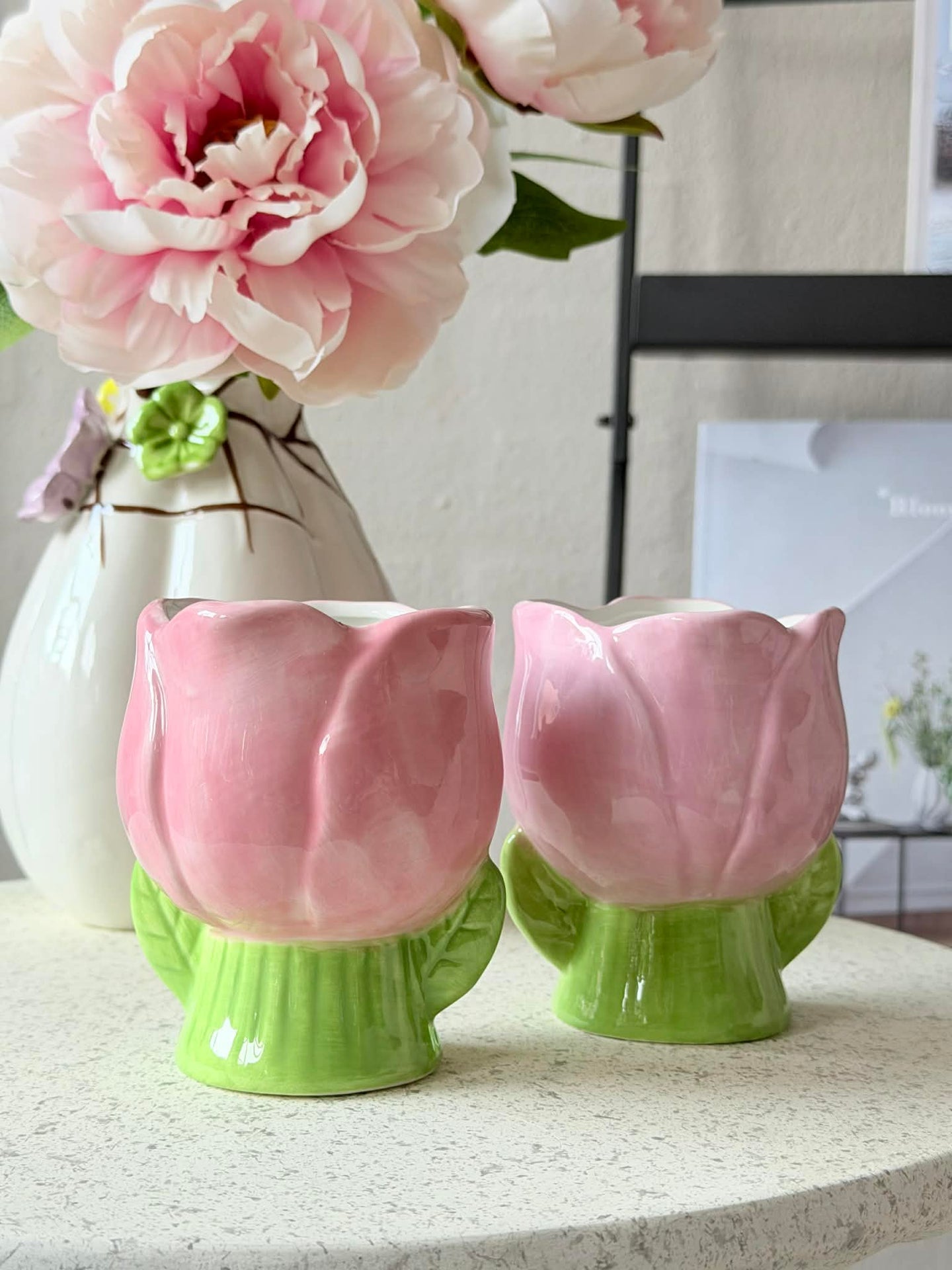 Übertopf Tulpe - mehrere Farben