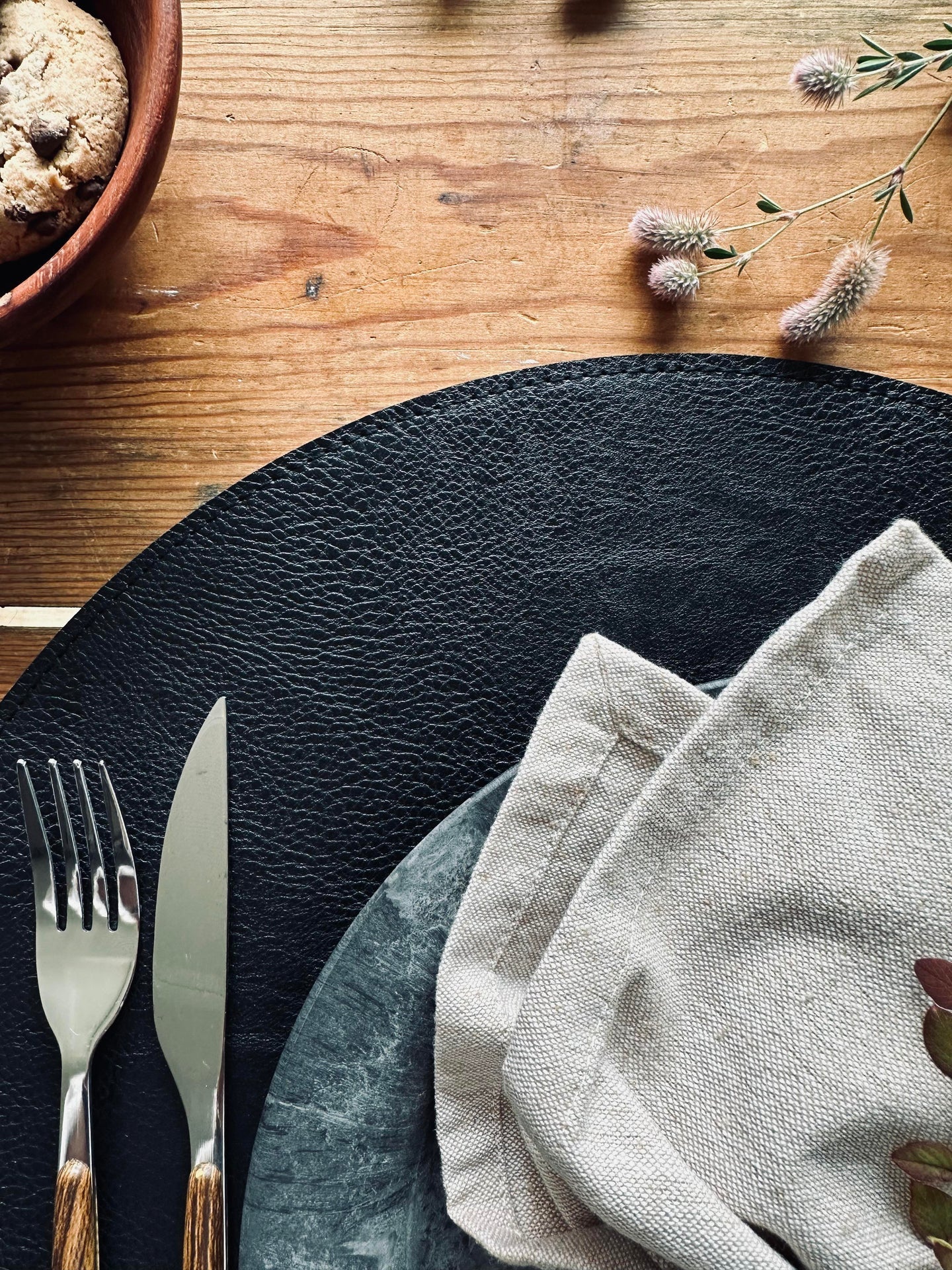 Platzmatte Grau / Schwarz – Wendbar