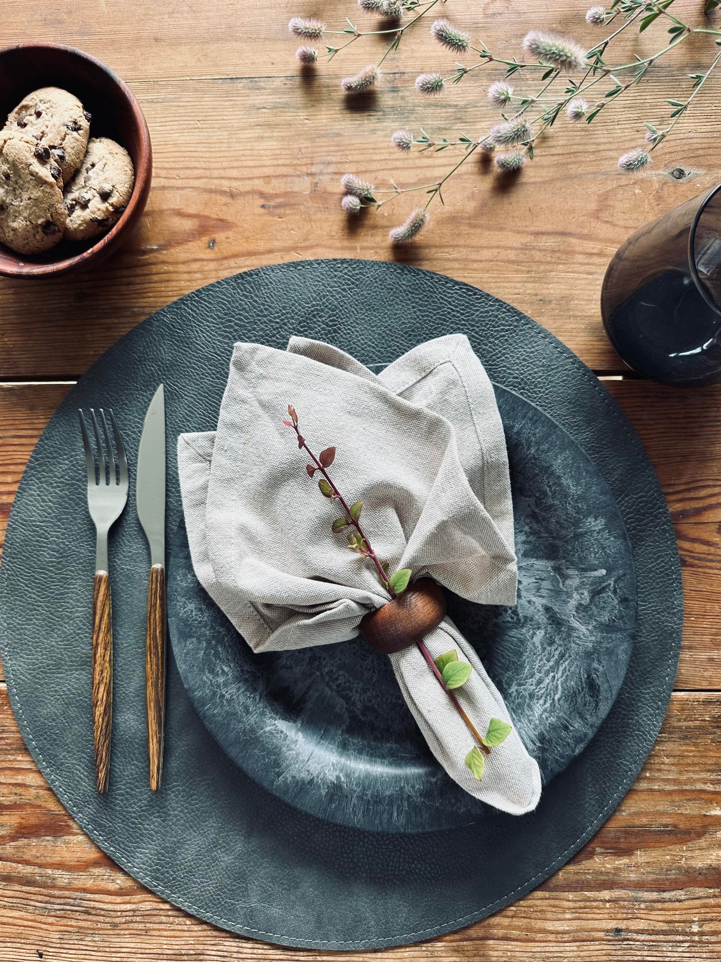 Platzmatte Grau / Schwarz – Wendbar