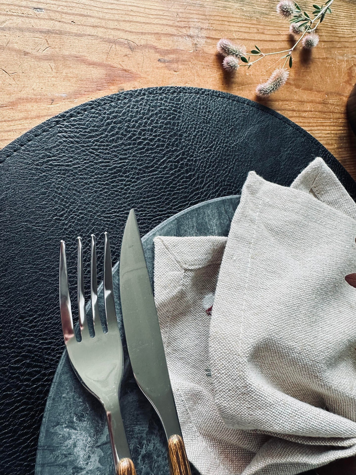 Platzset Rund – Wendbar