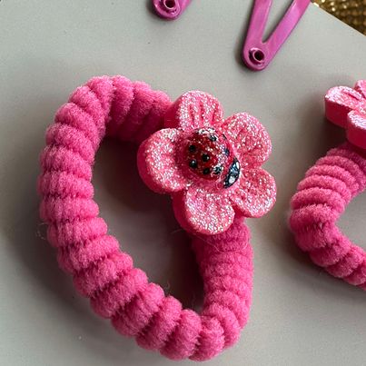 Haar-Accessoires-Set Marie - Pink