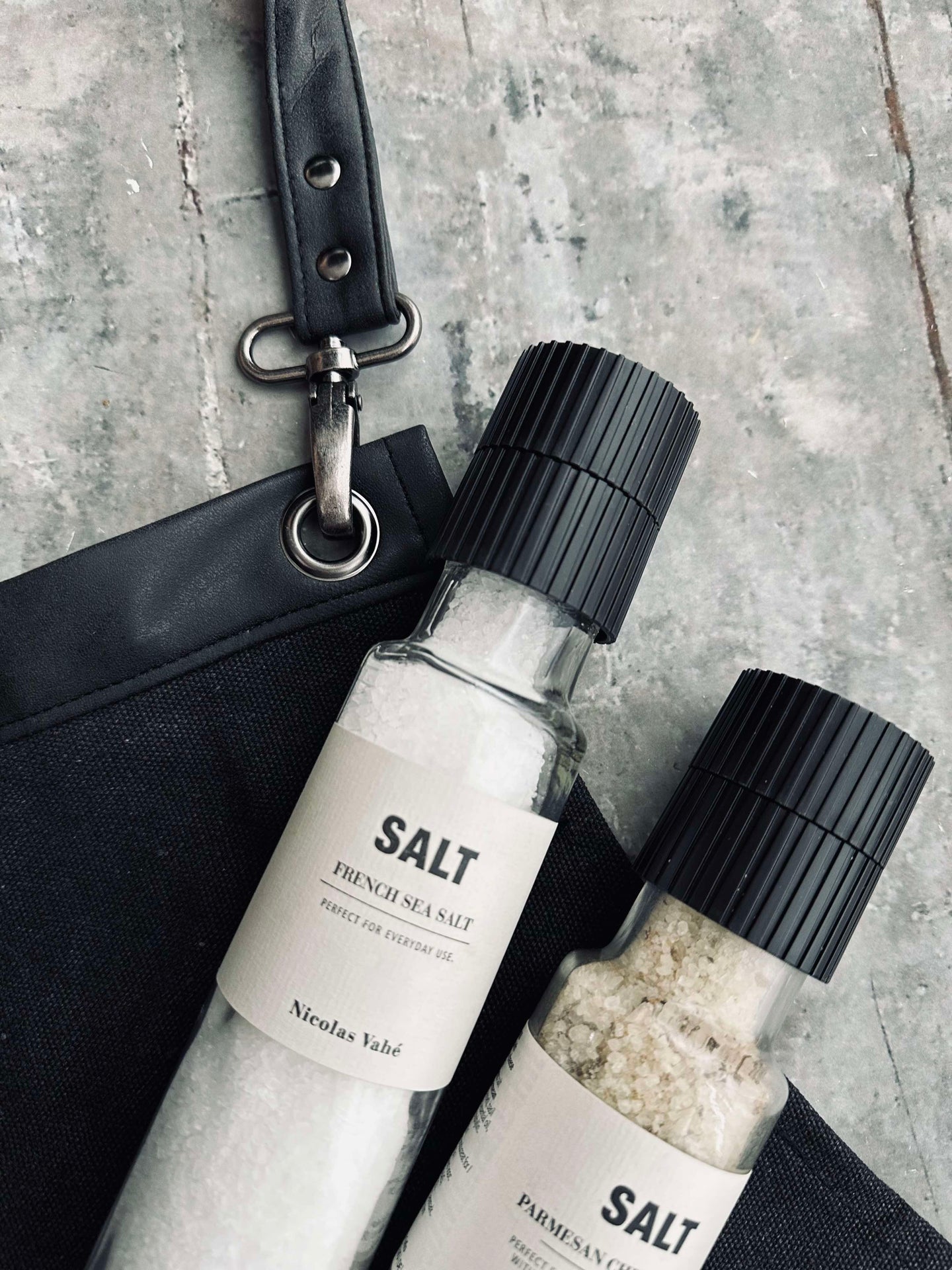 Schürze aus Canvas - Stone mit Taschen