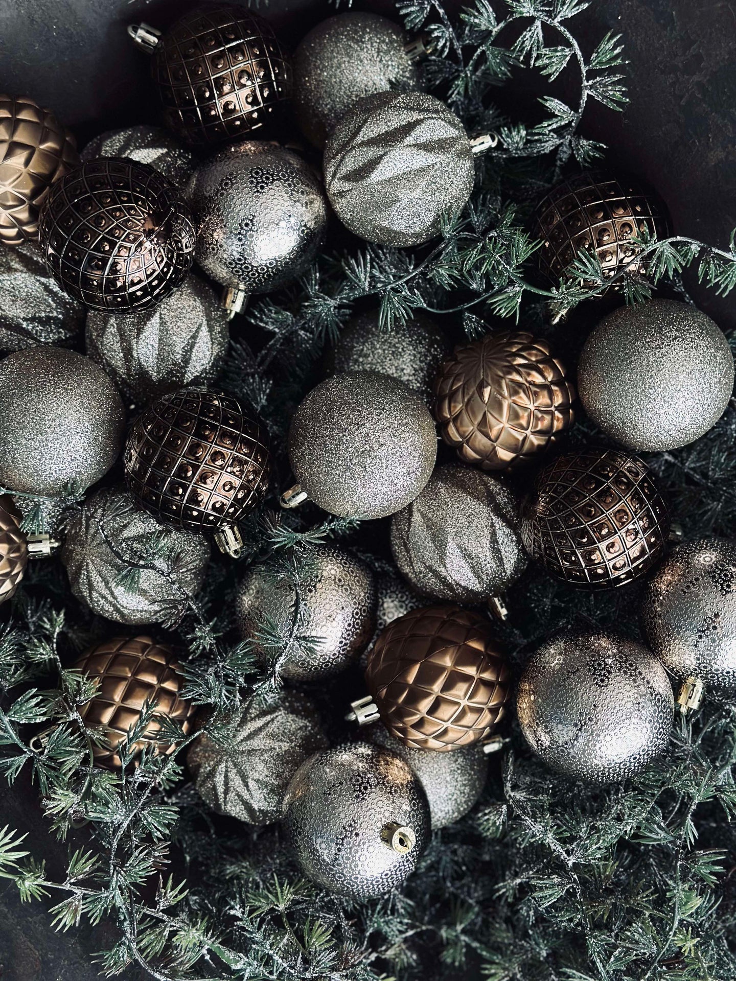 Weihnachtskugel-Mixbox 35 Stk.