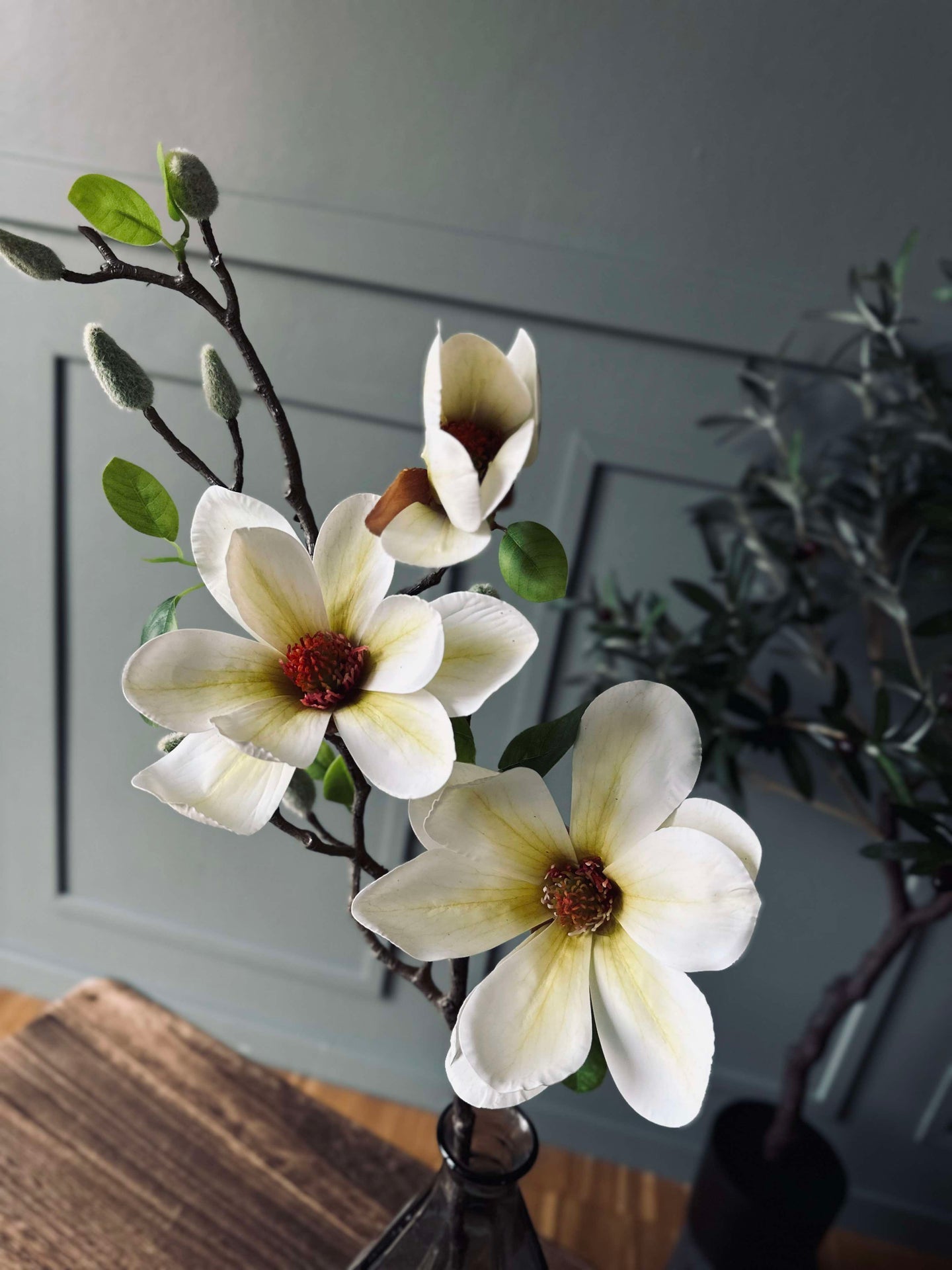 Blume Magnolia - Weiß