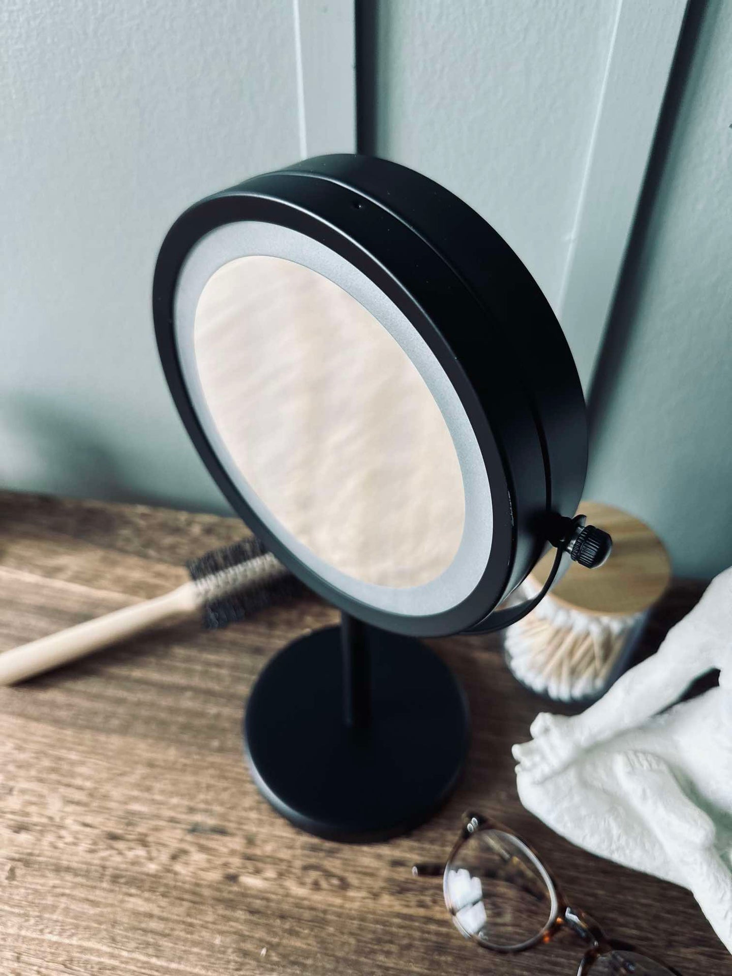 Make-up Spiegel - Schwarz