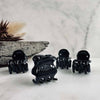 Haarclips Gaisa Black mini - 4 Stk.