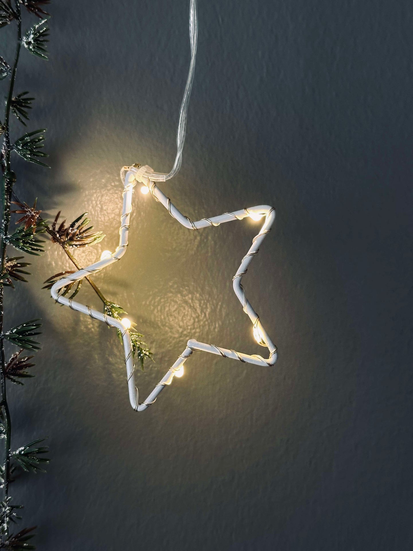 LED-Lichterkette mit Sternen