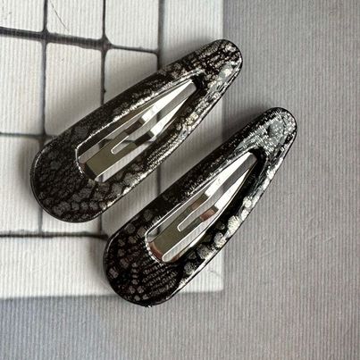 Haarspangen Silver Snake - 2 Stk.