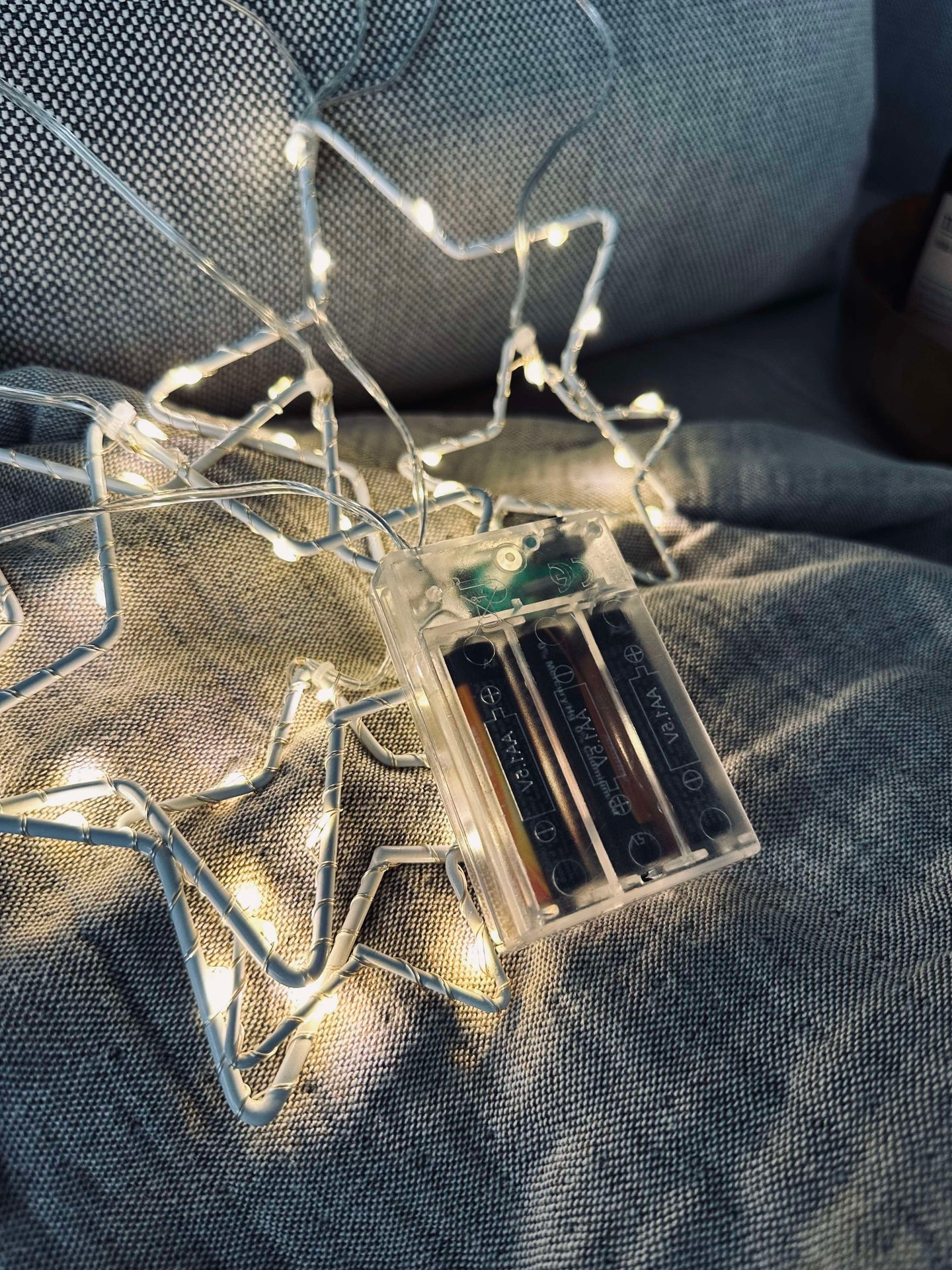 LED-Lichterkette mit Sternen