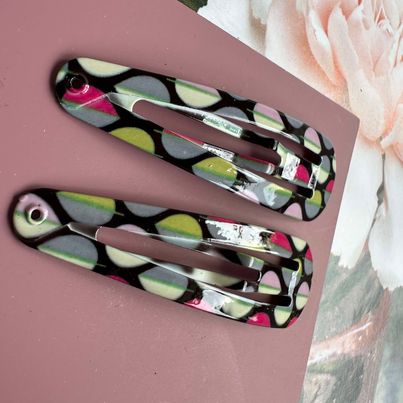 Haarspangen Color Leaf - 2 Stk.