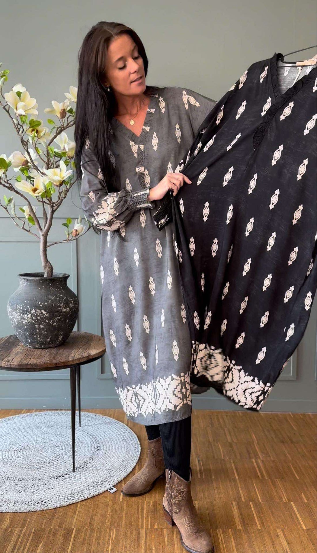Kleid Mariana - Grau