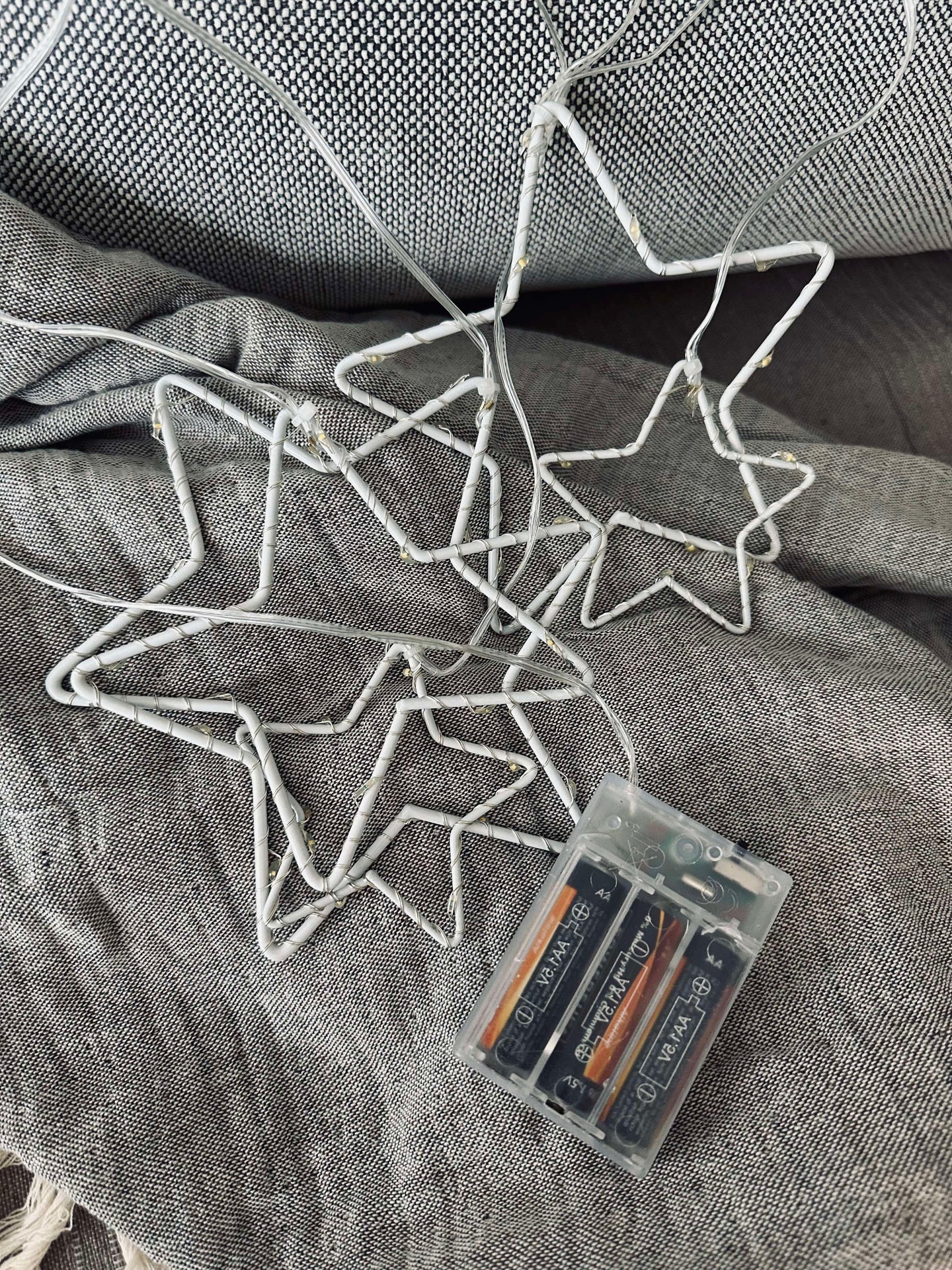 LED-Lichterkette mit Sternen