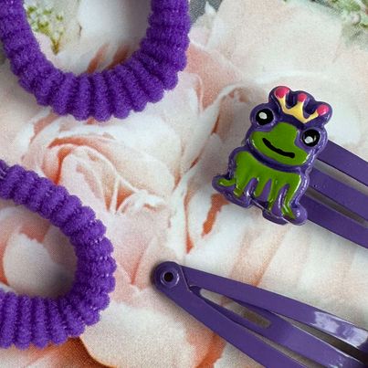 Haaraccessoires-Set Nanna - Lila