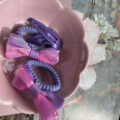 Haaraccessoires-Set Alma - Lila