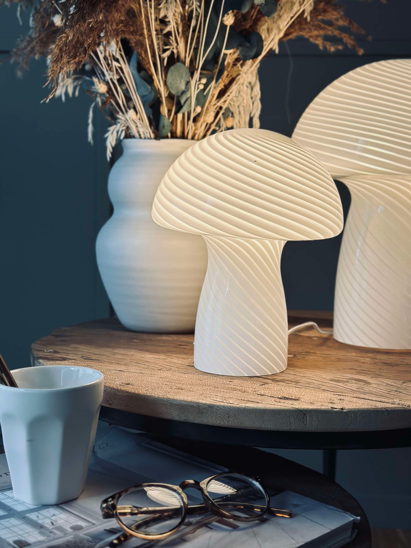 Mushroom Elsa - Weiß 24 cm